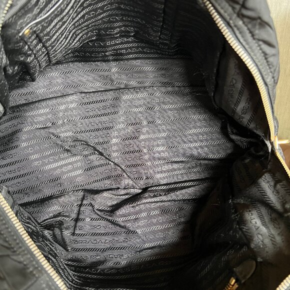 Prada Tessuto Quilted Nylon Dome Satchel - Picture 10 of 14
